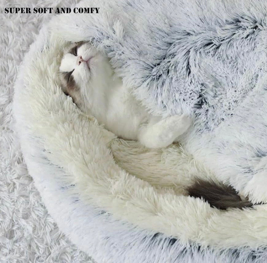 Cozy Cocoon - The Ultimate Comfort for Your Furry Friend